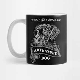 Adventure Dog - Outdoor, Mountain, Hiking, Camping and Dog Lovers Mug